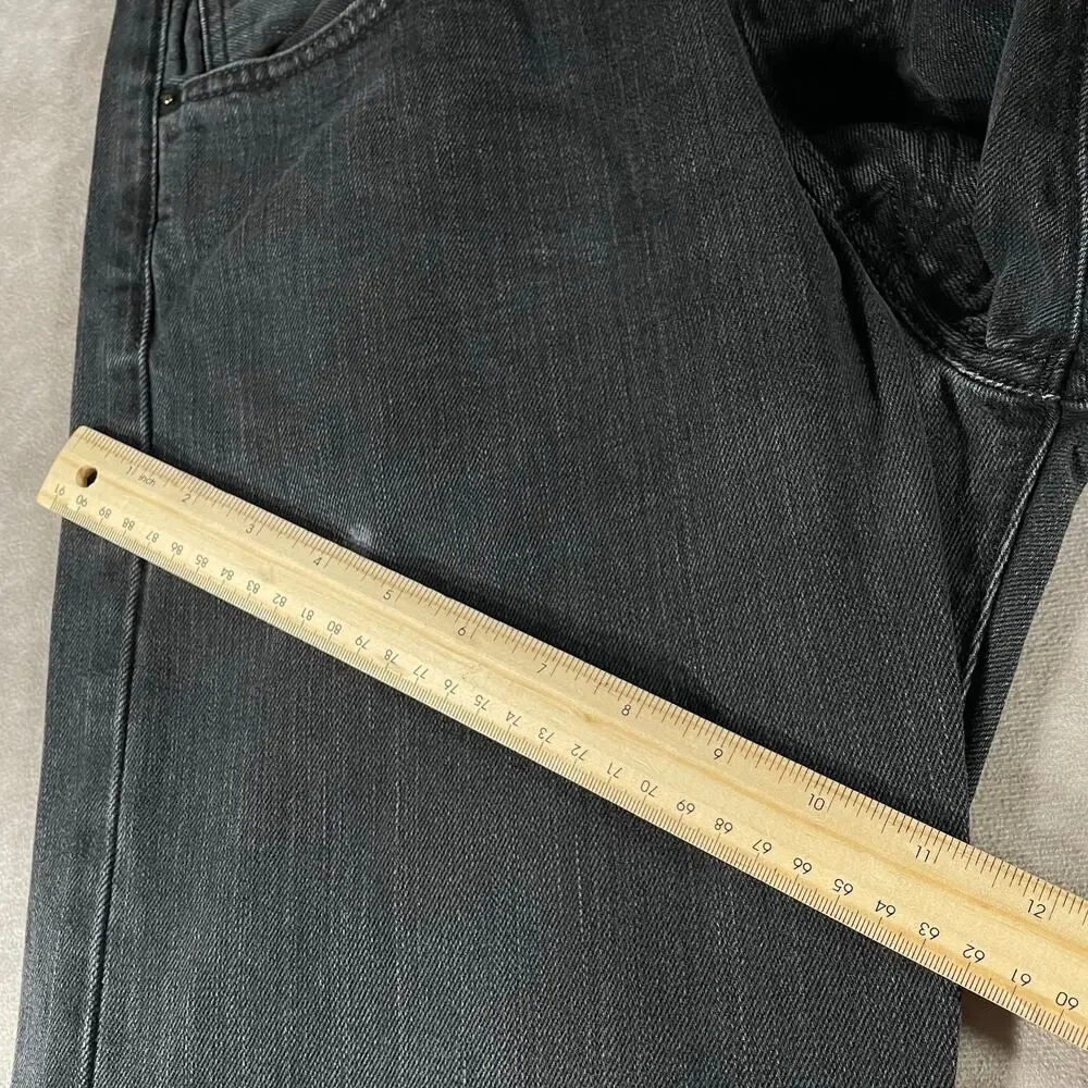 Levi’s 501 Button Fly Black Pants Straight Leg Men’s 32x30